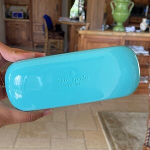 Kate Spade Turquoise Glasses Case